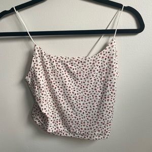 Garage Crop Cami Floral